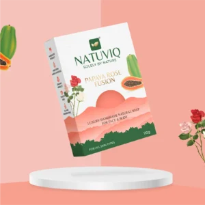 Papaya & Rose Fusion Glycerin Soap 110G